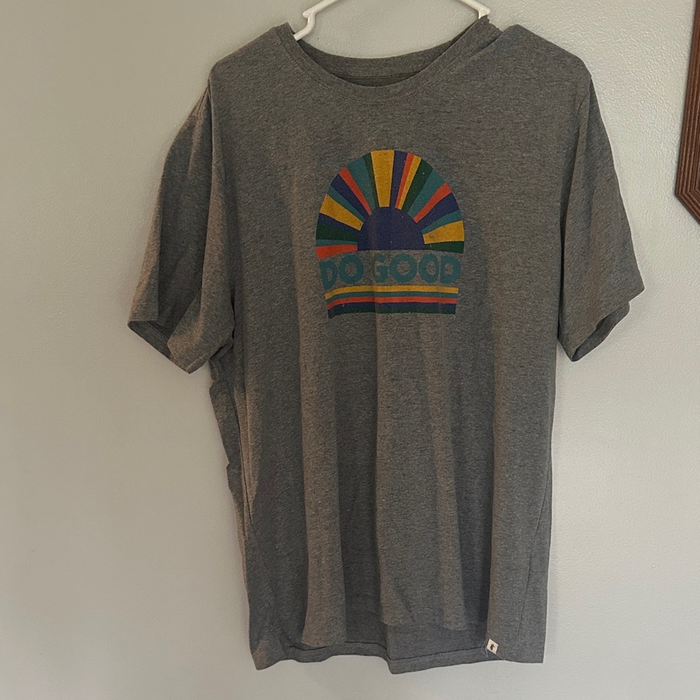 Cotopaxi Gray T-Shirt with White Logo